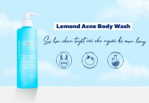 Lemond Acne Body Wash cho người mụn lưng