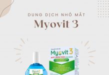Dung dịch nhỏ mắt Myovit 3
